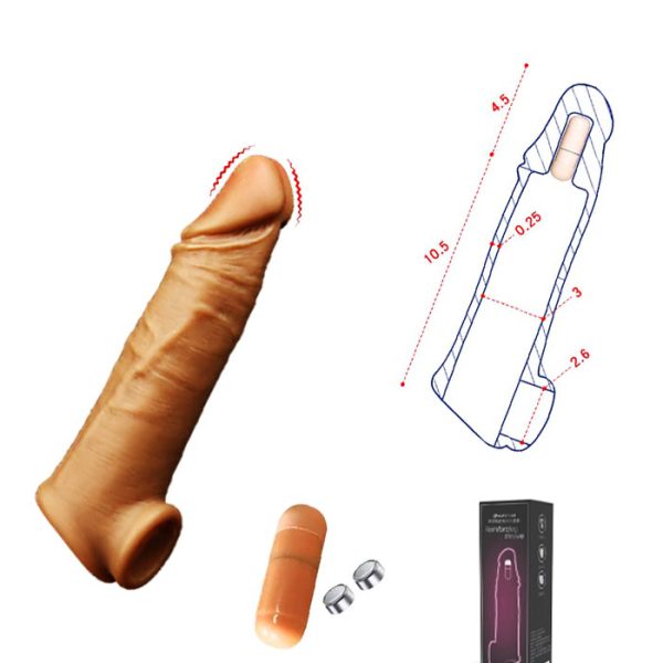 Lock Love Condom With Vibrator