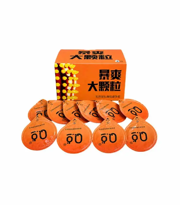 001 Q Point Doted Jelly Condom