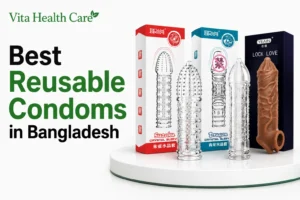 Best Reusable Condoms in Bangladesh including reusable belt condoms, crystal condoms and silicone condoms from Vita Health Care.
