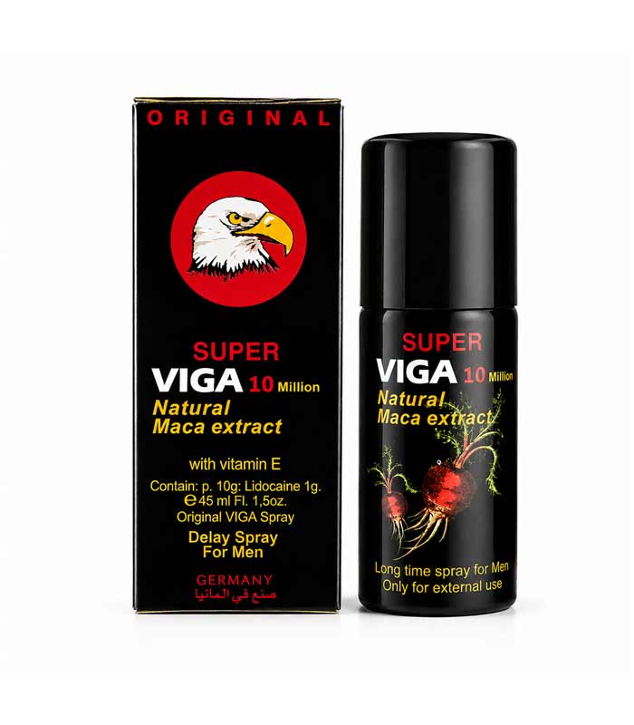 Viga 10 Million Natural Maca Extract Delay Spray for Men