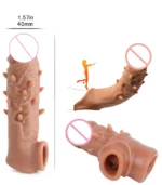 silicone-extra-dotted-lock-condom-washable-&-reusable