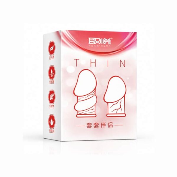 Red and white MC06-C 3-inch reusable delay cap sleeve retail box